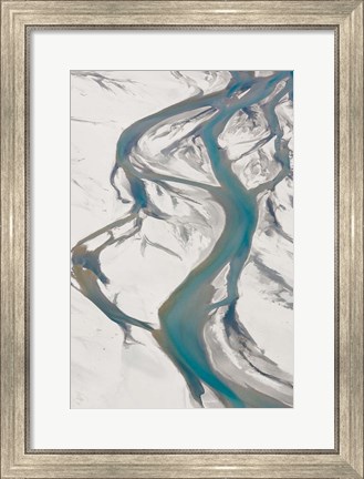 Framed Dart River, near Glenorchy, Queenstown Region, South Island, New Zealand Print
