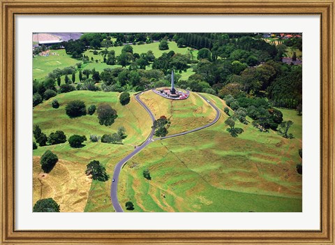 Framed One Tree Hill, One Tree Hill Domain, Auckland Print