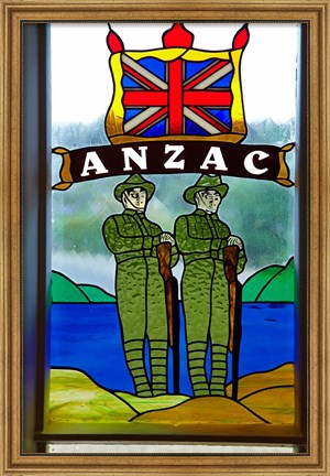Framed St James Church, Kerikeri, North Island, New Zealand Print