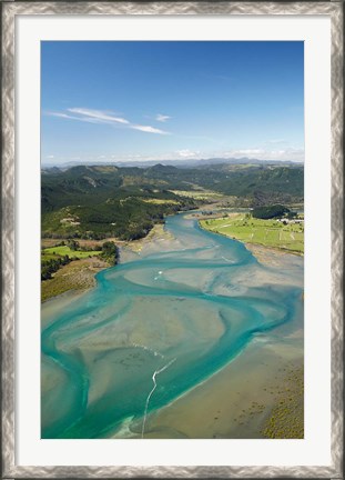 Framed Tairua Harbour, Coromandel, North Island, New Zealand Print