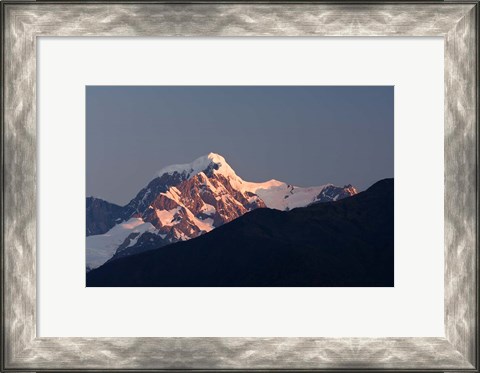 Framed New Zealand, South Island, Westland NP, Fox Glacier Print