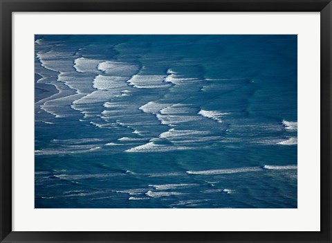 Framed Waves at the Avon and Heathcote Rivers, Christchurch, New Zealand Print