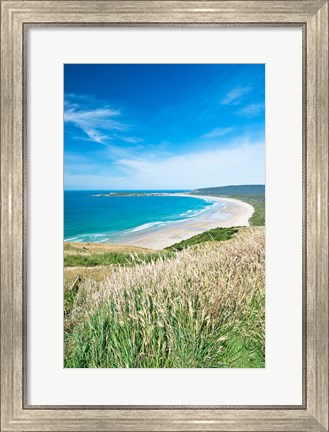 Framed New Zealand, South Island, Catlins, Tautuku Bay Print