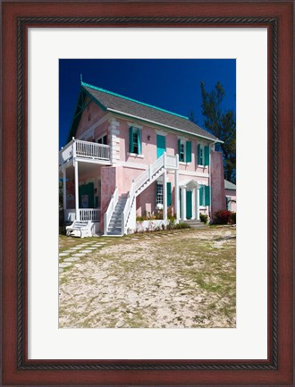 Framed Bahamas, Eleuthera Island, Haynes Library Print
