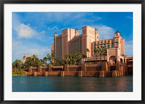 Framed Bahamas, New Providence Island, Atlantis Hotel Print