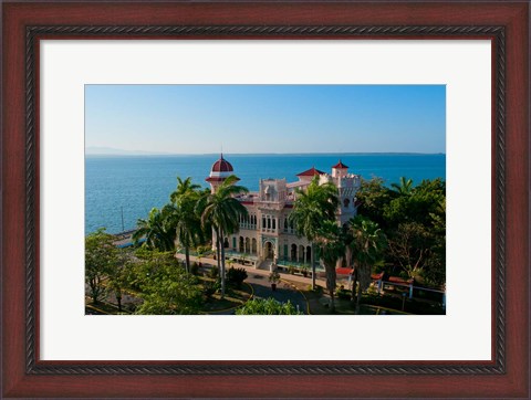 Framed Valle&#39;s Palace, Cienfuegos, Cuba Print