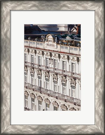 Framed Cuba, Havana, View of the Hotel Inglaterra Print