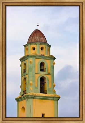 Framed San Francisco de Asis, Convent, Church, Trinidad, UNESCO World Heritage site, Cuba Print