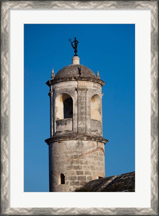 Framed Cuba Havana, Castillo de Real Fuerza Fortification Print
