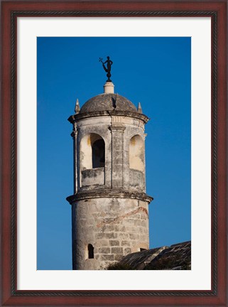 Framed Cuba Havana, Castillo de Real Fuerza Fortification Print
