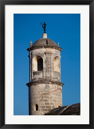 Framed Cuba Havana, Castillo de Real Fuerza Fortification Print