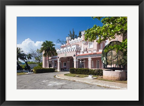 Framed Cuba, Cienfuegos, Naval museum, Exterior Print