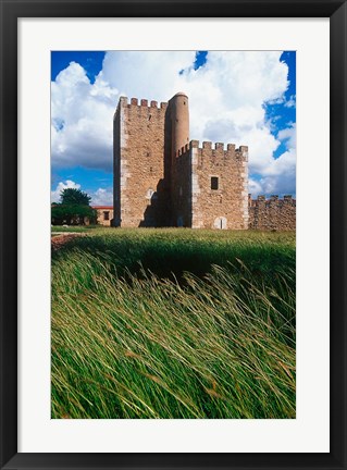 Framed Fort, Spanish Colonial City, Dominican Republic Print