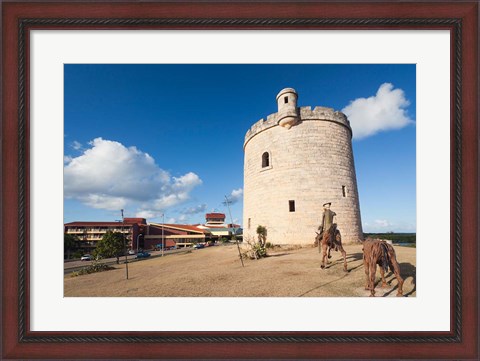 Framed Cuba, Matanzas Province, Varadero, Tower Print