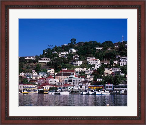 Framed St George, Grenada, Caribbean Print