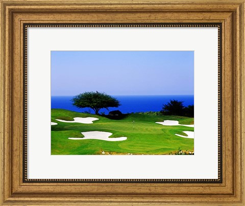 Framed White Witch Golf Course, Montego Bay, Jamaica Print