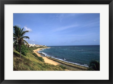 Framed El Morro, Old San Juan, Puerto Rico Print