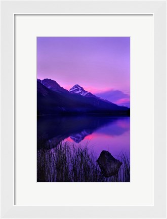 Framed Moraine Lake, Banff National Park, Alberta, Canada Print
