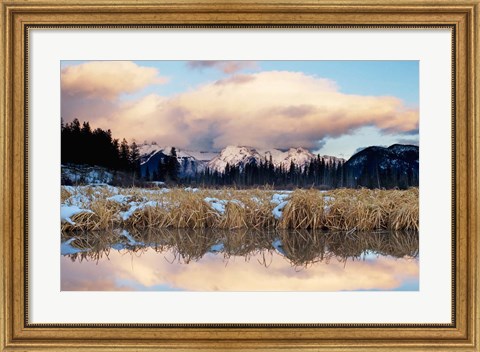 Framed Vermillion Lake, Banff National Park, Alberta Print