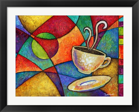 Framed Midnight Coffee Print