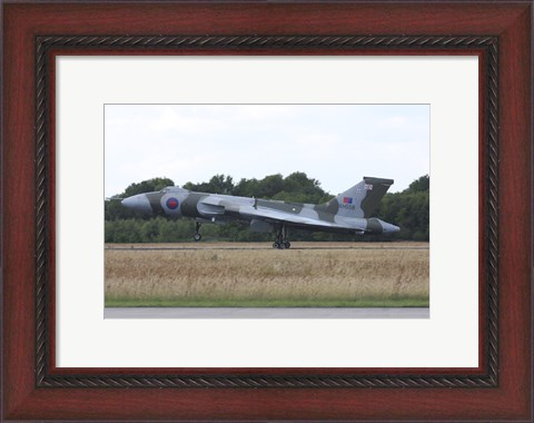 Framed Avro Vulcan Bomber of the Royal Air Force Print