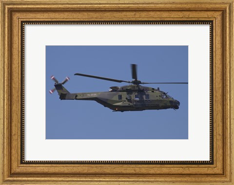 Framed NH90 Helicopter of the German Air Force Print