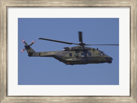 Framed NH90 Helicopter of the German Air Force Print