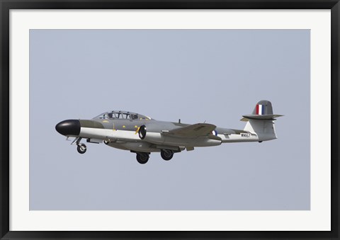 Framed Gloster Meteor Historic Jet of the Royal Air Force Print