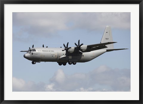 Framed Royal Norwegian Air Force C-130J Hercules Print