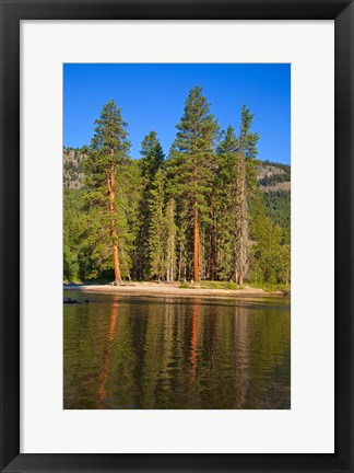 Framed Kettle River Provincial Park, British Columbia Print