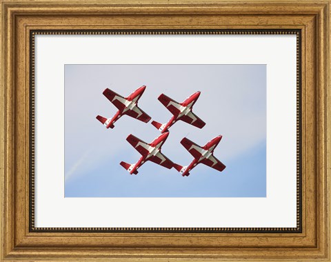 Framed Snowbirds 43 Squadron of the Royal Canadian Air Force Print