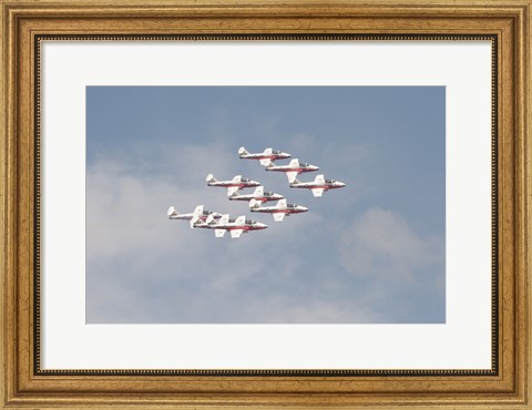 Framed Snowbirds 431 Air Demonstration Squadron of the Royal Canadian Air Force Print