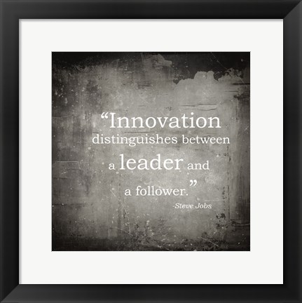 Framed Innovation Print