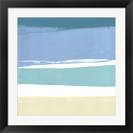 Framed Beach I Print