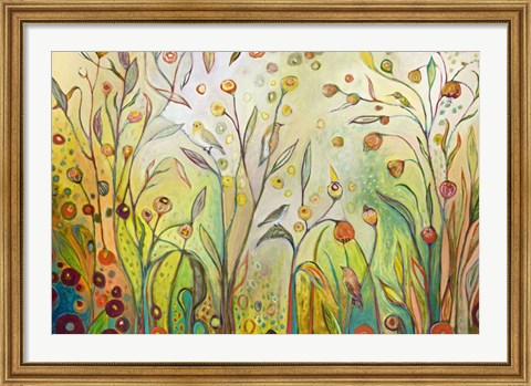 Framed Welcome to My Garden Print