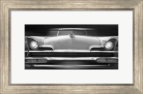 Framed Lincoln Continental Print