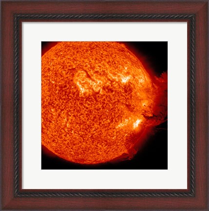 Framed M-2 solar Flare with Coronal Mass Ejection Print