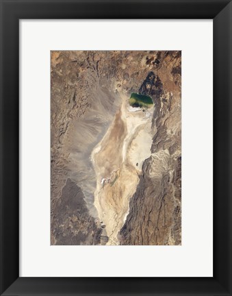 Framed Natural-Color Image of the North End of the Suguta Valley in Kenya Print