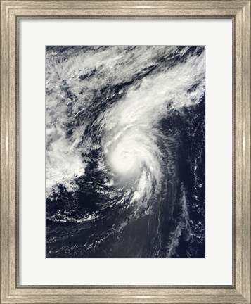 Framed Hurricane Philippe Print