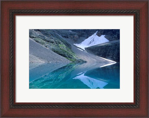Framed Lake Oesa, Yoho National Park, British Columbia, Canada Print