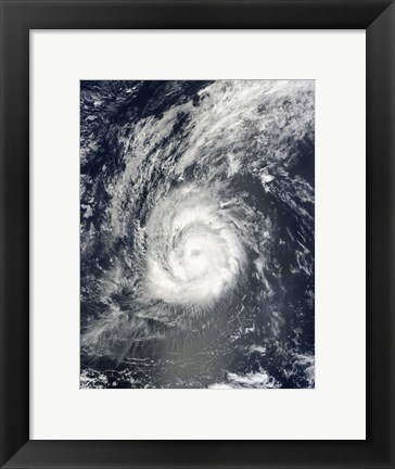 Framed Hurricane Julia Print