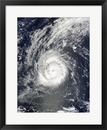 Framed Hurricane Julia Print