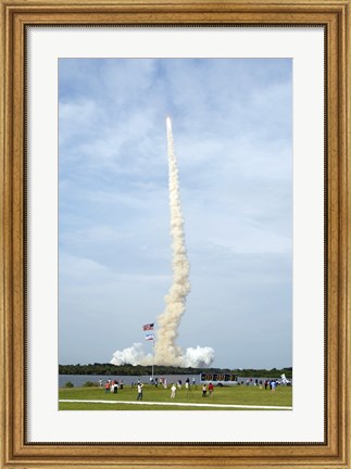 Framed Space Shuttle from Kennedy Space Center Print