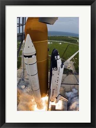 Framed Kennedy Space Center Space Shuttle Print