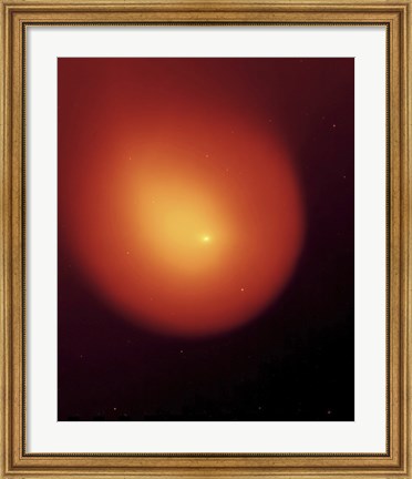 Framed Comet 17P/Holmes Print