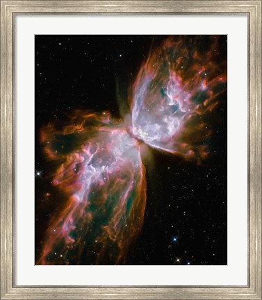 Framed Butterfly Nebula Print
