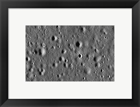 Framed Apollo 11 Landing Site Print