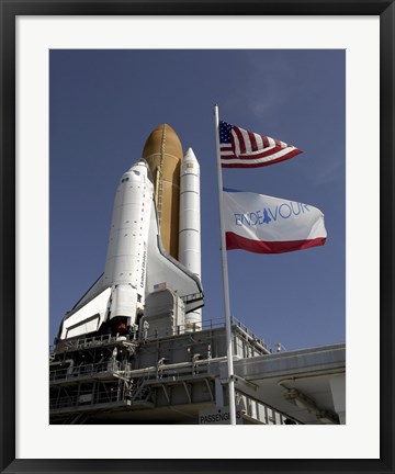 Framed Space Shuttle Endeavour 2 Print