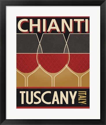 Framed Chianti Print