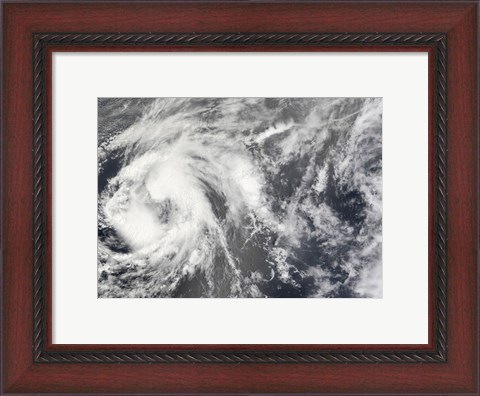 Framed Tropical Storm Josephine Print